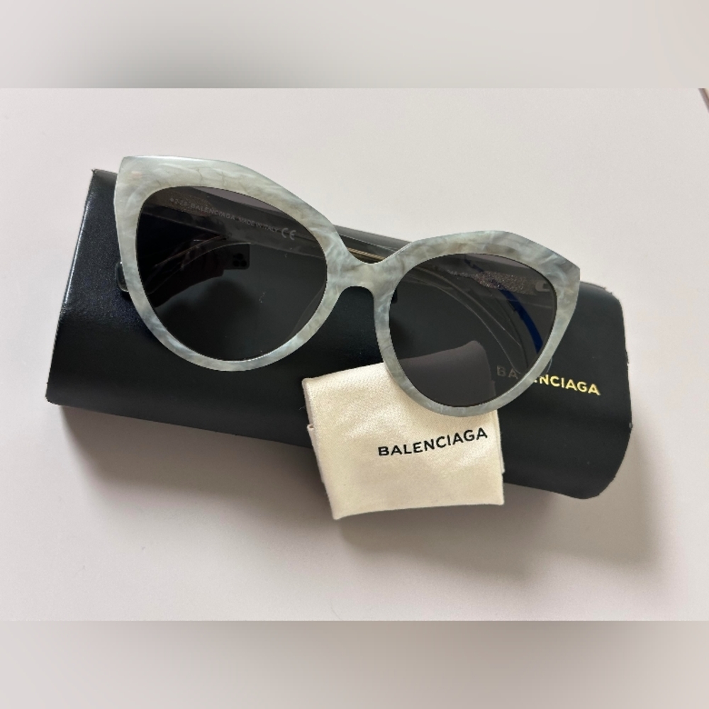 BALENCIAGA 2-2.8 sunglasses  BA 48 24A 56 .18 140*3  Gray Tone.